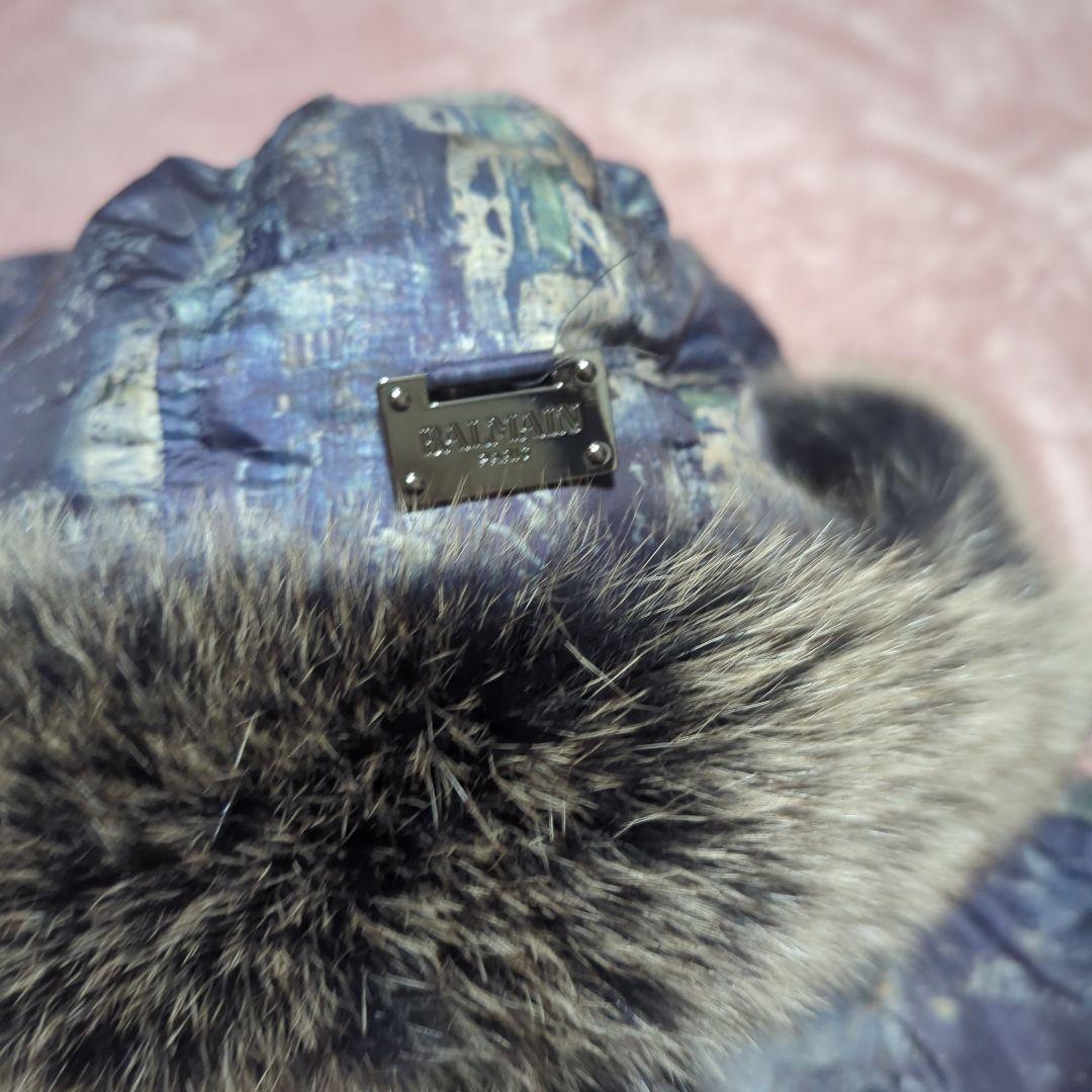 BALMAIN　バルマン　 ファー付き　ダウンジャケット ダウンコート　ダウン