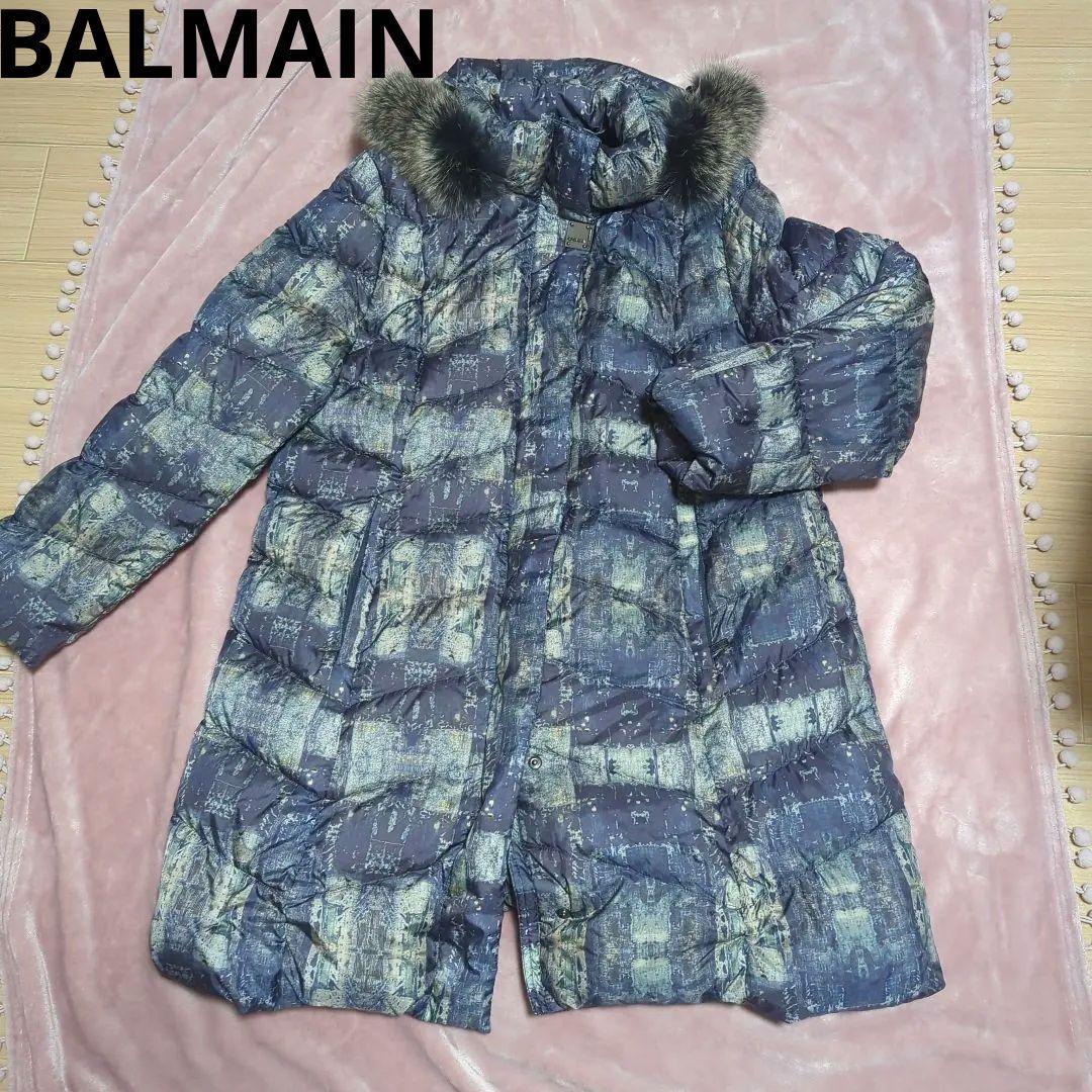 BALMAIN　バルマン　 ファー付き　ダウンジャケット ダウンコート　ダウン