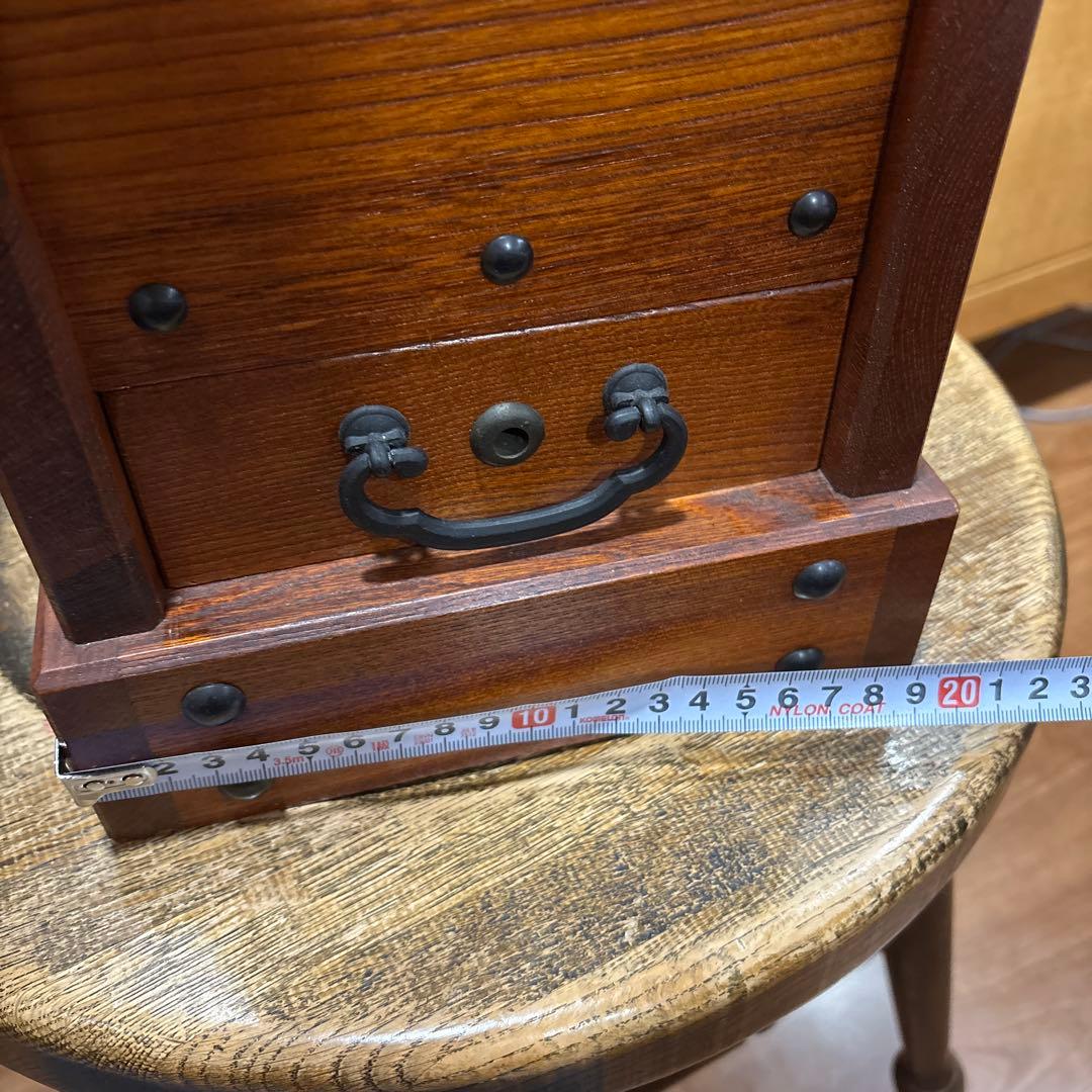 レトロ　賽銭箱　貯金箱　木製