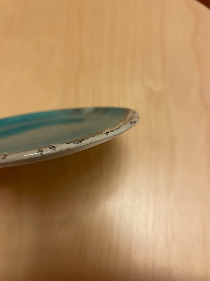 アスティエJohn Derian Blue Crescent Moon プレート