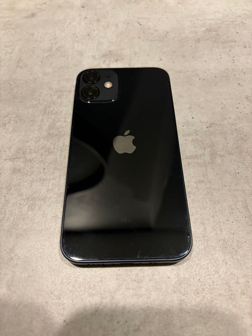 iPhone12mini 64GB ブラック　モヒカン