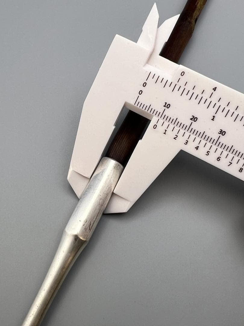 純銀製　純刻印　煙管　キセル　六角形　銀細工　アンティーク　重量約32g