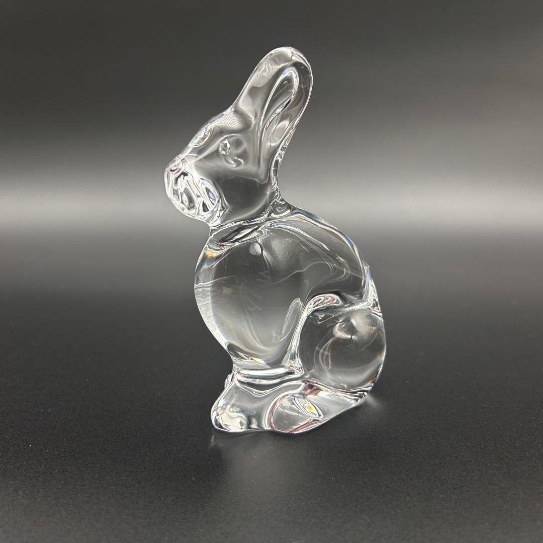 【新品・未使用品】BACCARAT うさぎ 置物 インテリア フィギュアリン