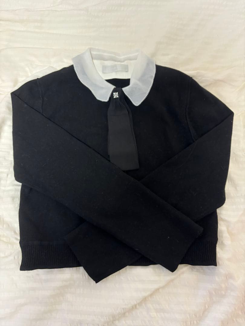 celford 襟付きニットカーディガン 36