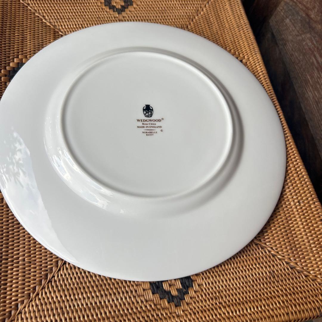 ウェッジウッド ミラベル プレート 直径約27.5cm 4点