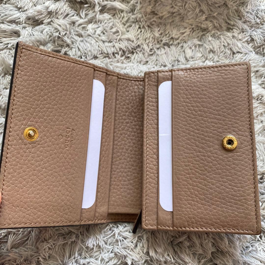 GUCCI 2つ折り財布 ミニ財布 アニマリエ