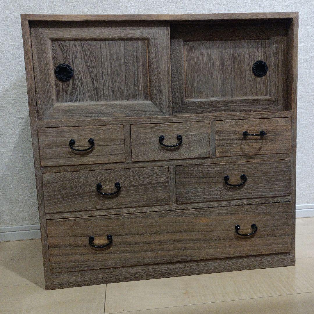 昭和レトロ　アンティーク　桐箪笥 ミニタンス