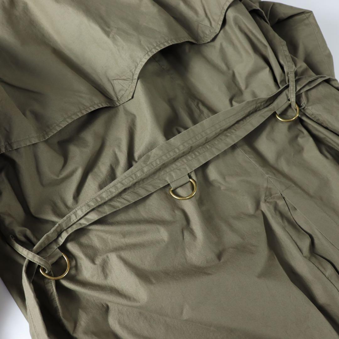 90s ラルフローレン　RALPH LAUREN トレンチコート　ロング　カーキ