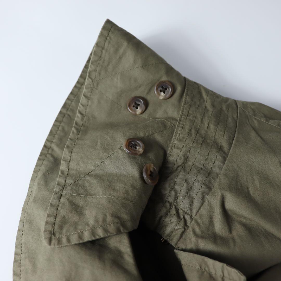 90s ラルフローレン　RALPH LAUREN トレンチコート　ロング　カーキ