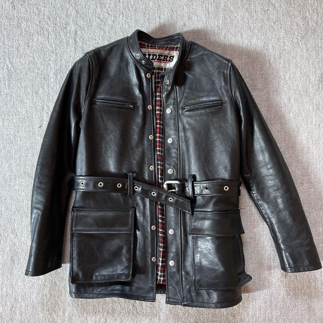 美品OZONE COMMUNITY ライダースジャケット