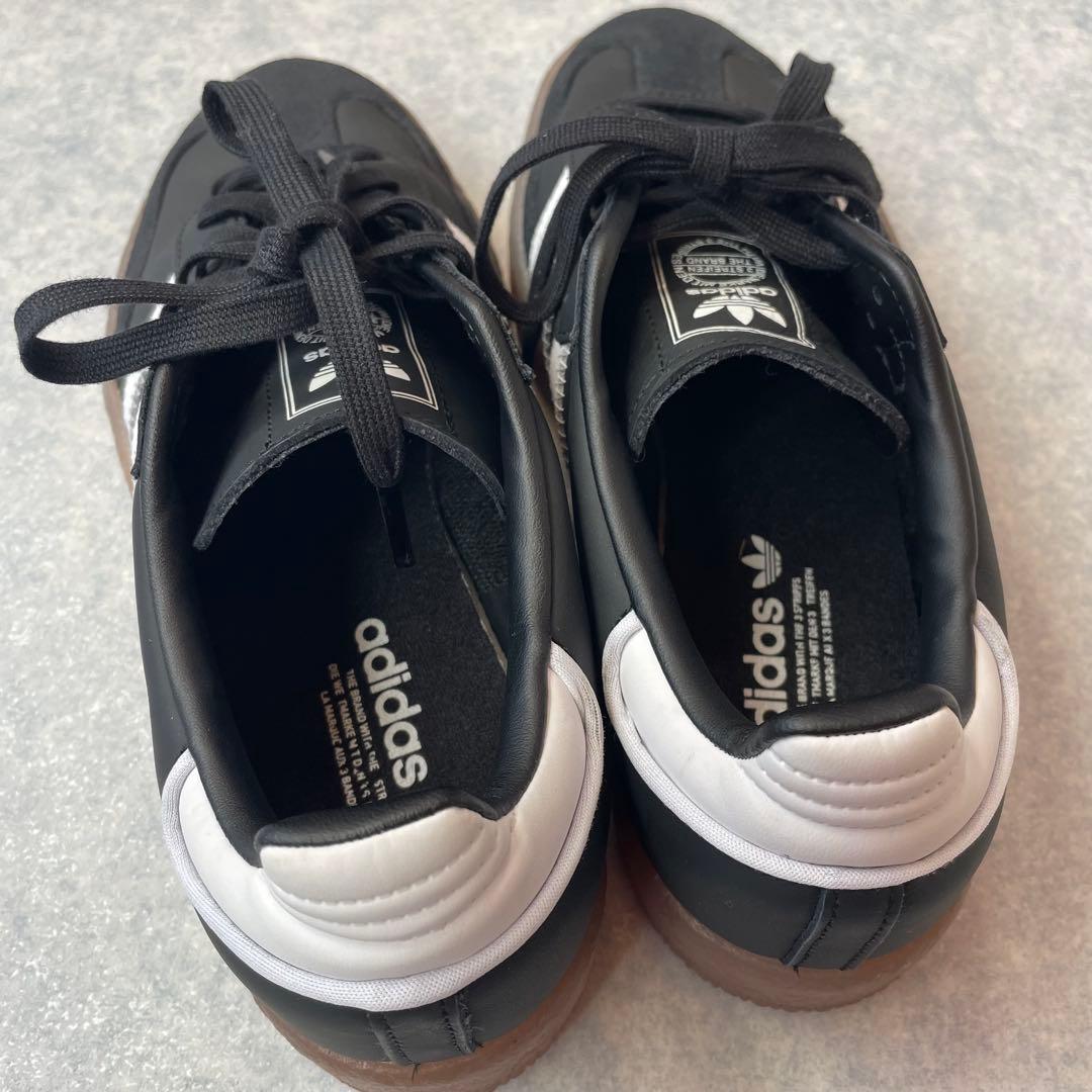 【極美品】adidas SAMBAE W JI1350 厚底 24.5 ブラック