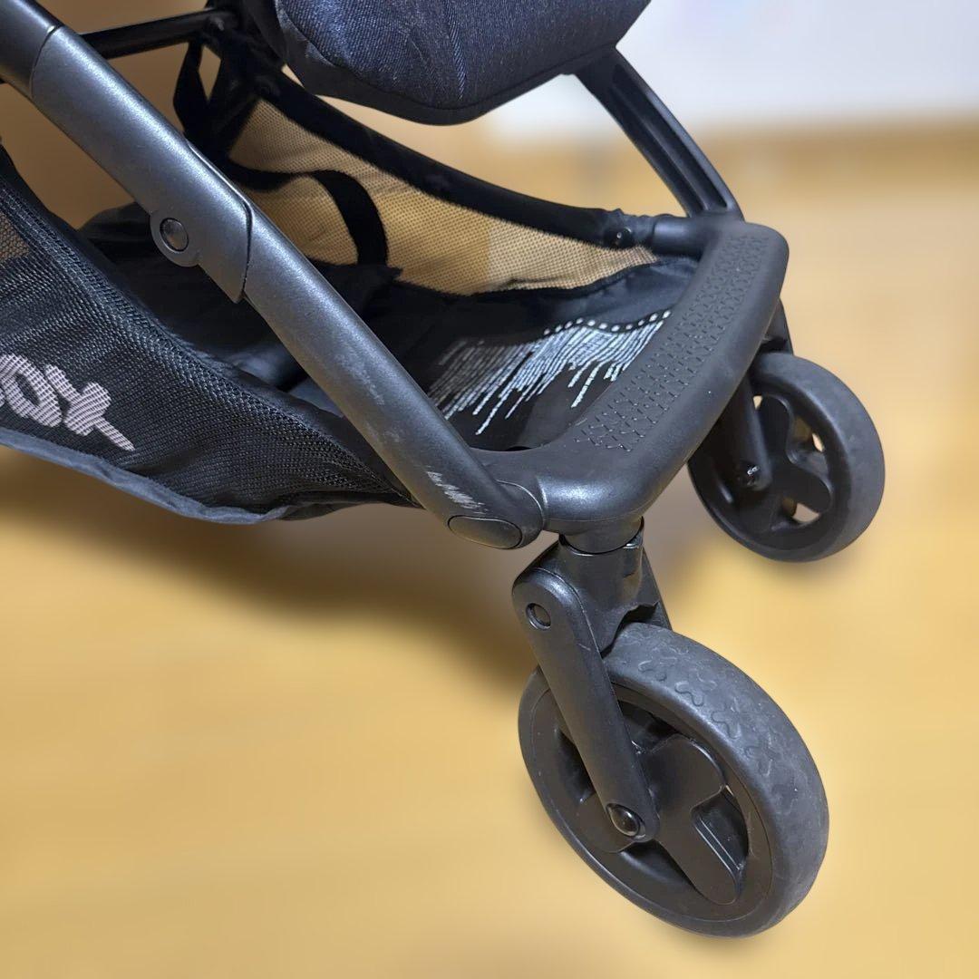 美品　cbx ETUエトゥ　ベビーカー　収納袋、レインカバー付き