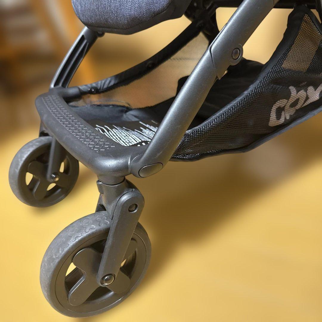 美品　cbx ETUエトゥ　ベビーカー　収納袋、レインカバー付き