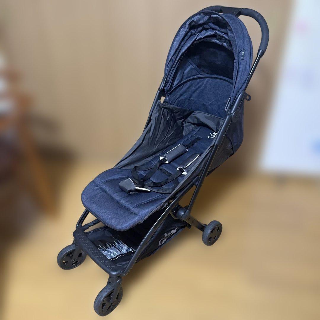 美品　cbx ETUエトゥ　ベビーカー　収納袋、レインカバー付き