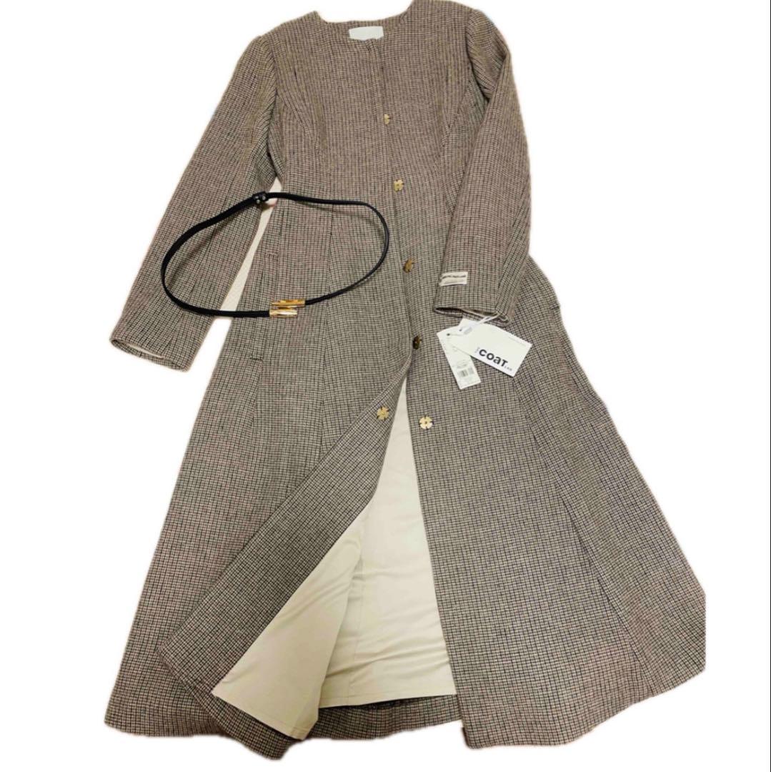 限定品　新品未使用CELFORD コートラボ限定　 ベルト付きドレスコート 36