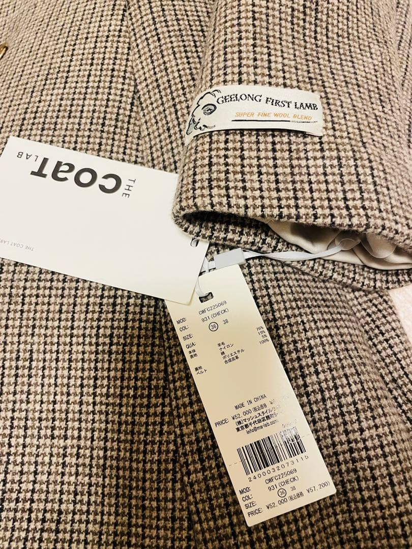 限定品　新品未使用CELFORD コートラボ限定　 ベルト付きドレスコート 36