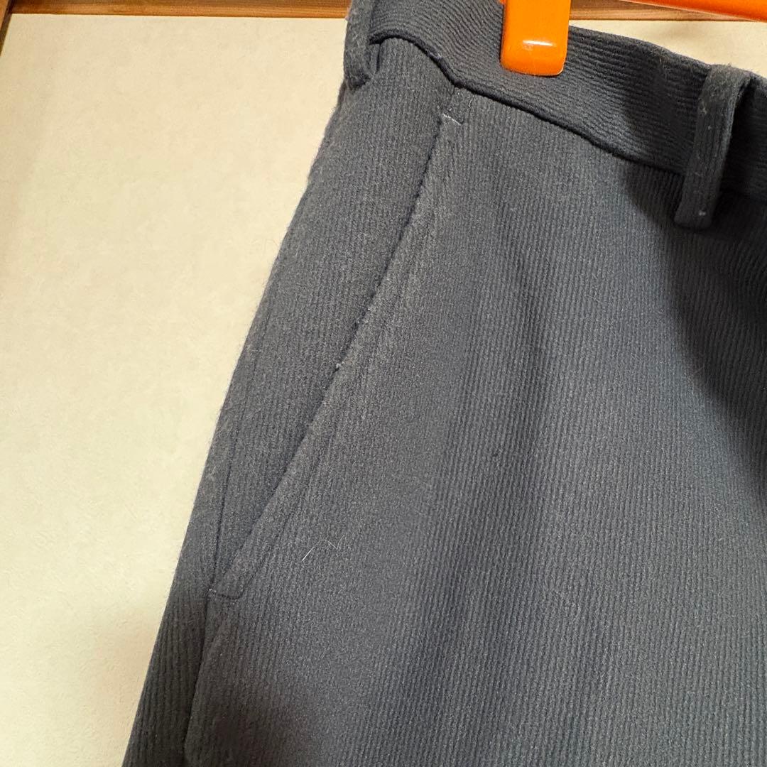 Monzee モンジー ハイブリッドコーデュロイパンツ -グレー