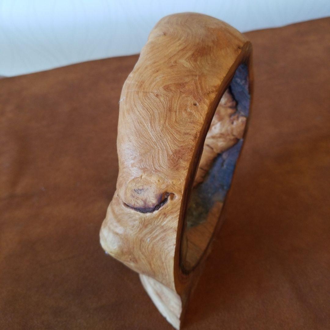 置物オブジェ　欅けやき《全て丸くおさまる》稀少！