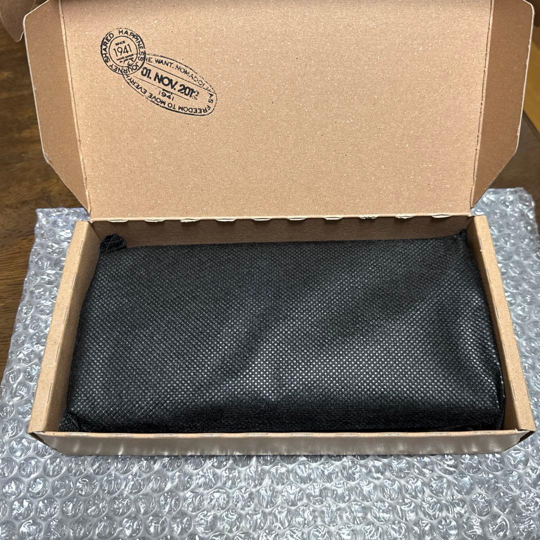 NOMADOIアラバマラウンドファスナー長財布【新品・未使用】デニムブルー