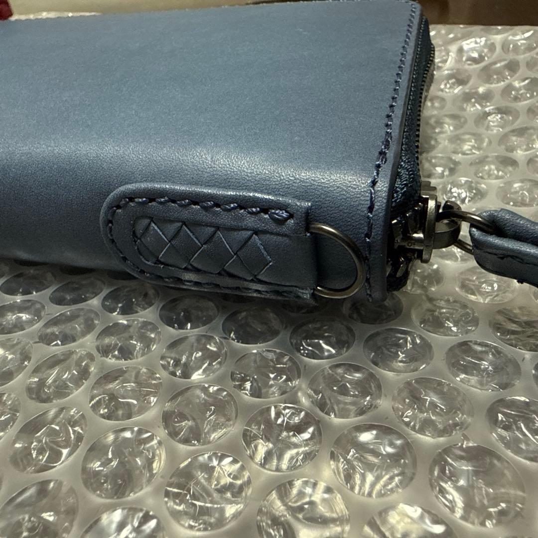 NOMADOIアラバマラウンドファスナー長財布【新品・未使用】デニムブルー