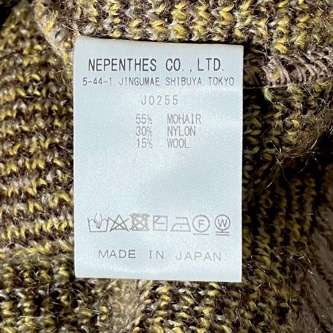 【入手困難】ニードルスNeedles☆ジオメトリック柄モヘヤカーディガン希少L