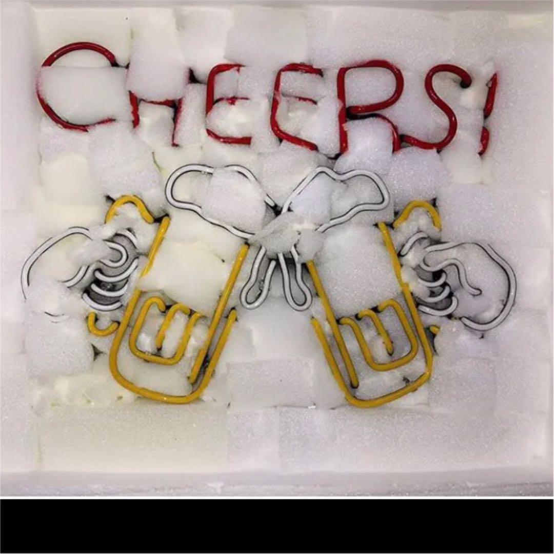 ビール　CHEERZ CheerS 乾杯　ネオンサイン看板　インテリア　ジョッキ