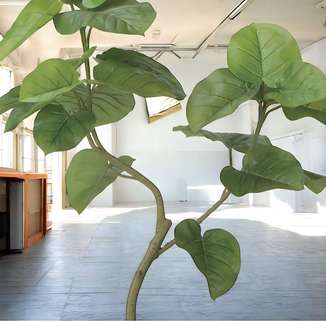 光触媒　人工観葉植物　ウォールグリーン　フェイクグリーン　ウンベラータ1.25