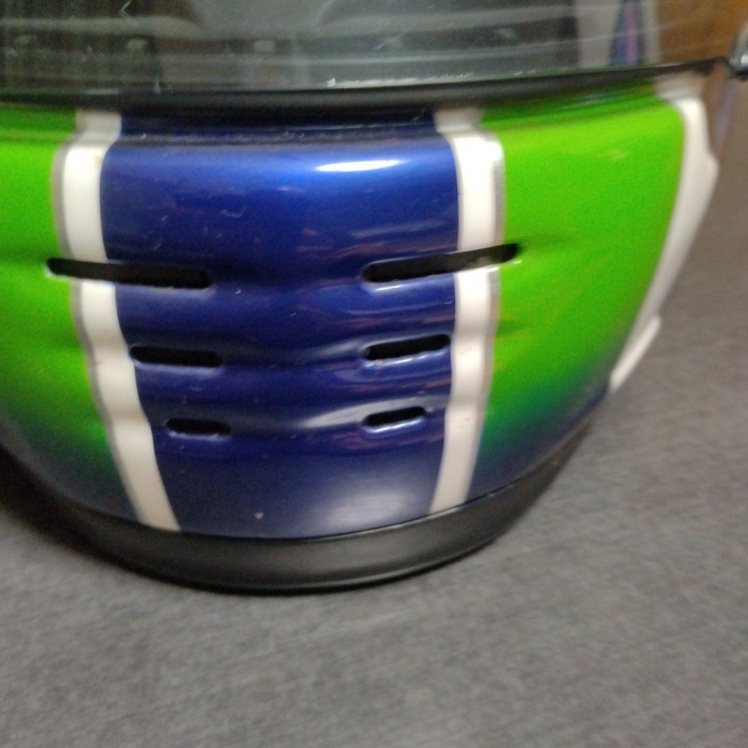 Arai フルフェイスヘルメット グリーン・ブルー