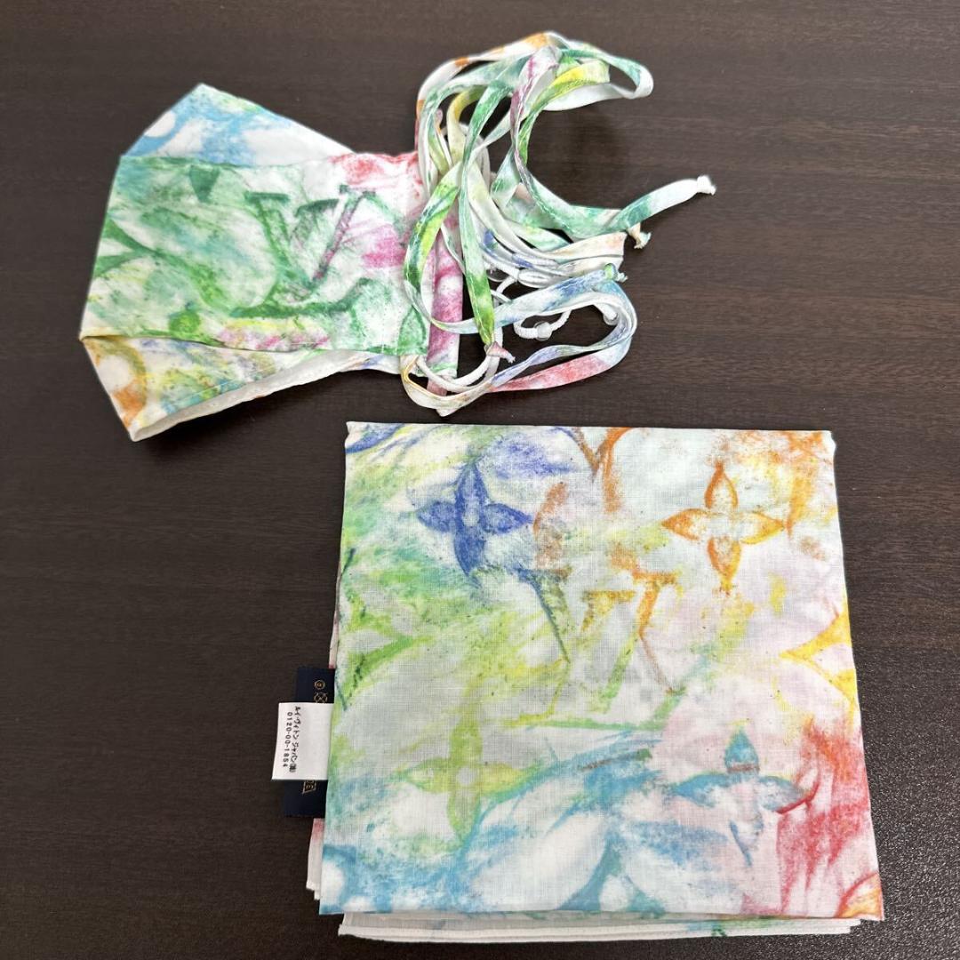ルイヴィトン モノグラムパステル マスク＆バンダナ セット