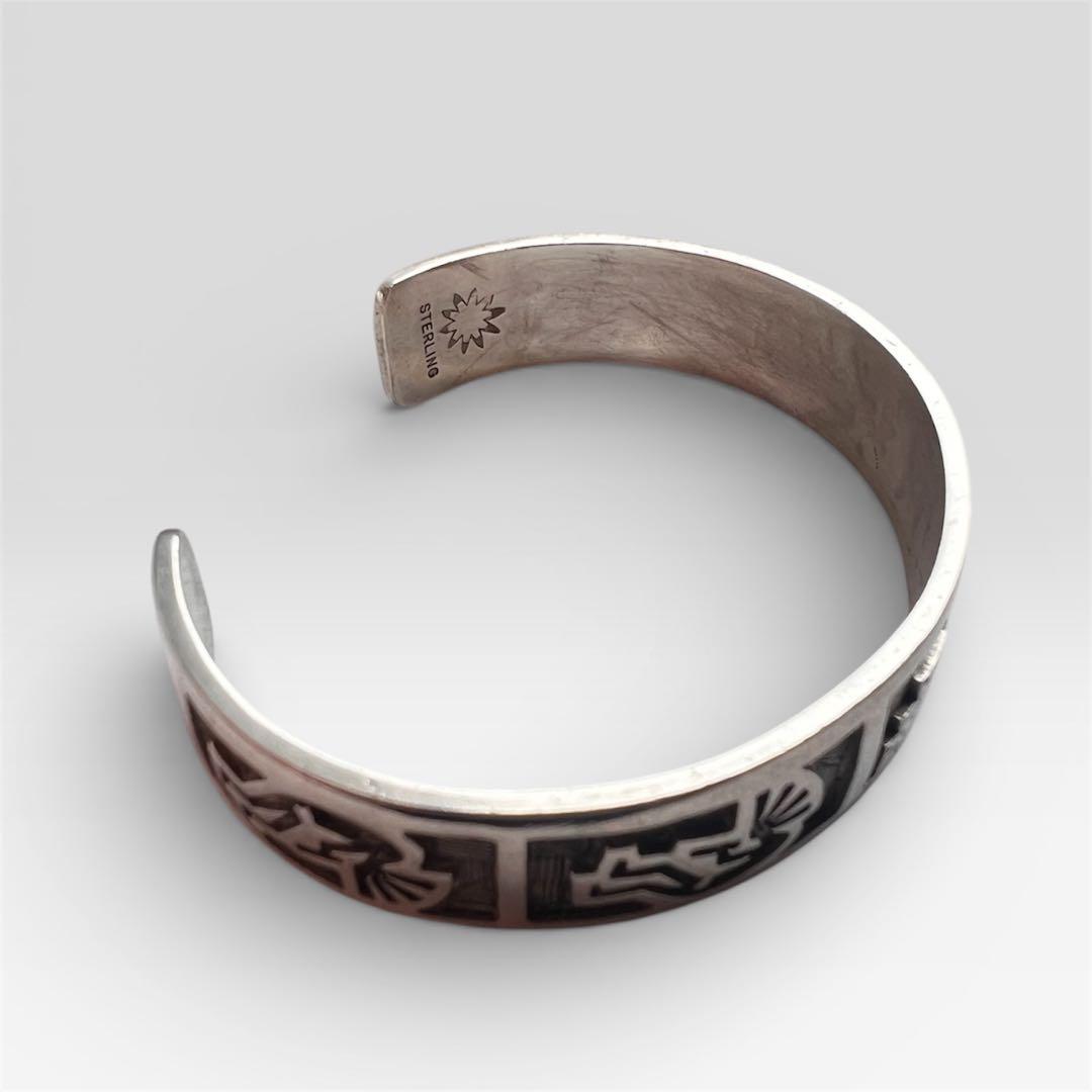 ココペリ インディアンジュエリー バングル シルバー925