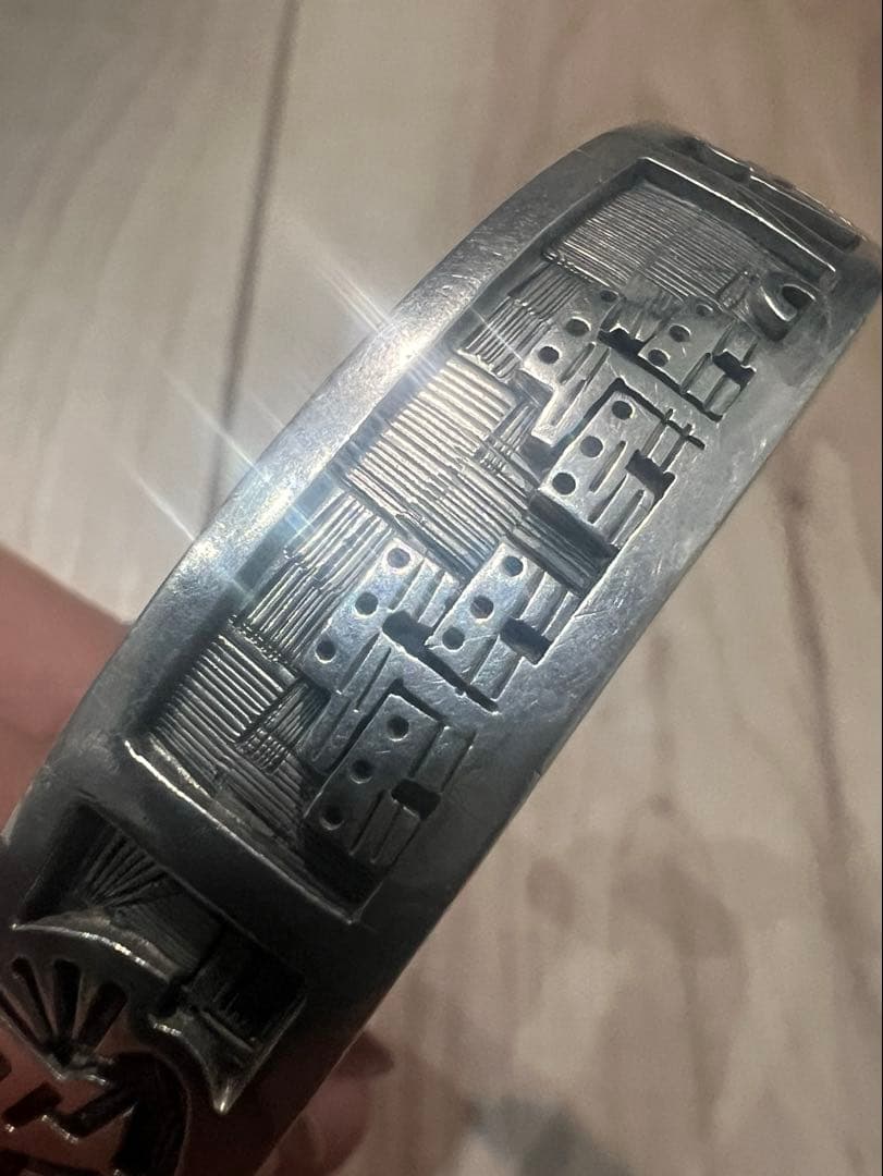 ココペリ インディアンジュエリー バングル シルバー925