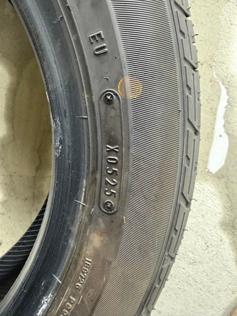 エブリィワゴン　純正　　2025年製ダンロップタイヤのみ4本　165/60r14