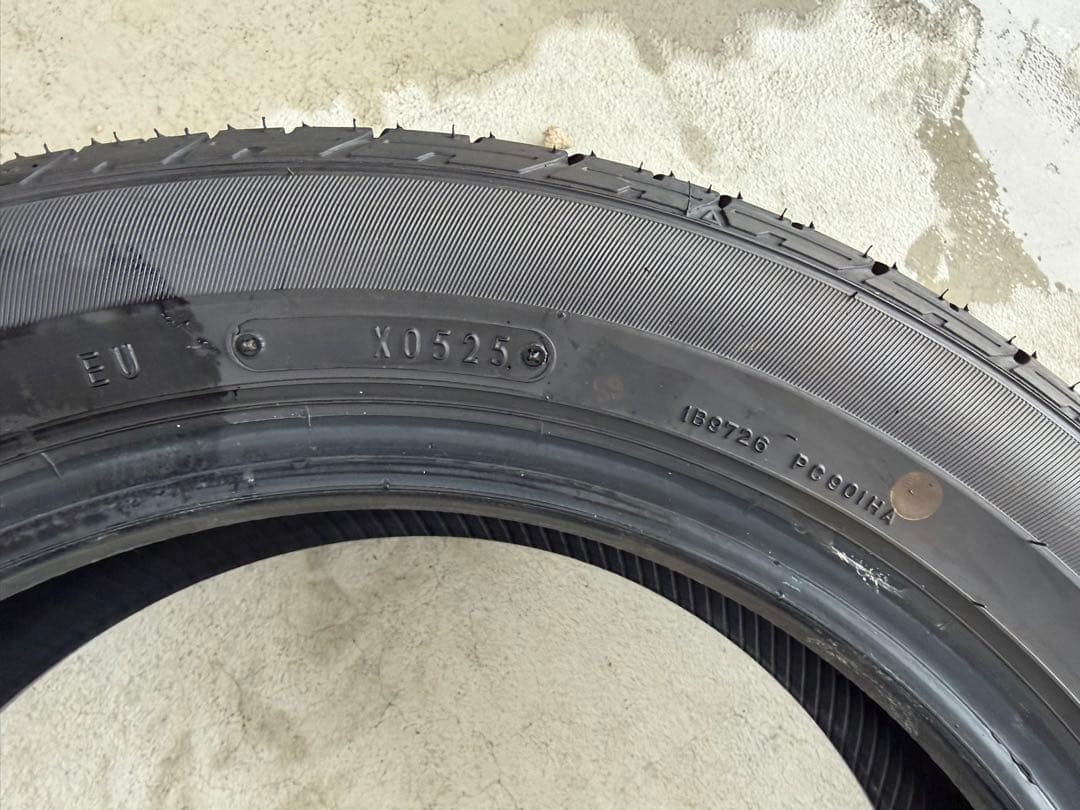 エブリィワゴン　純正　　2025年製ダンロップタイヤのみ4本　165/60r14