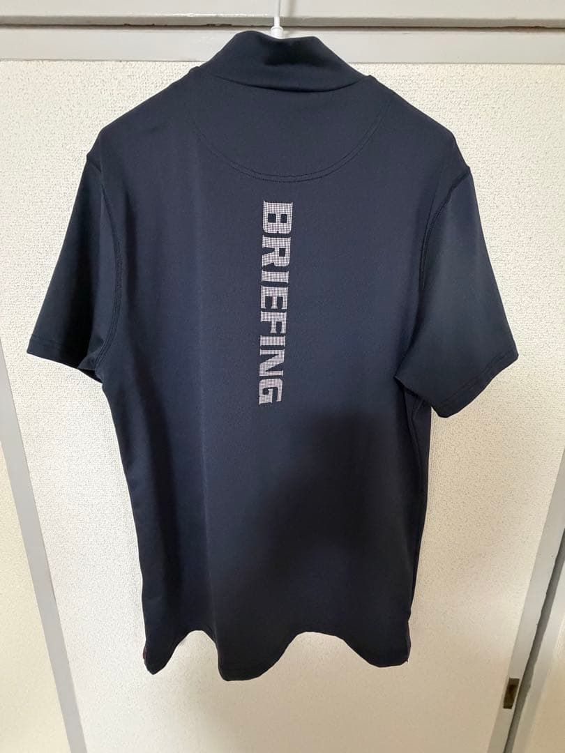 BRIEFING ゴルフモックネック　ネイビー Lサイズ