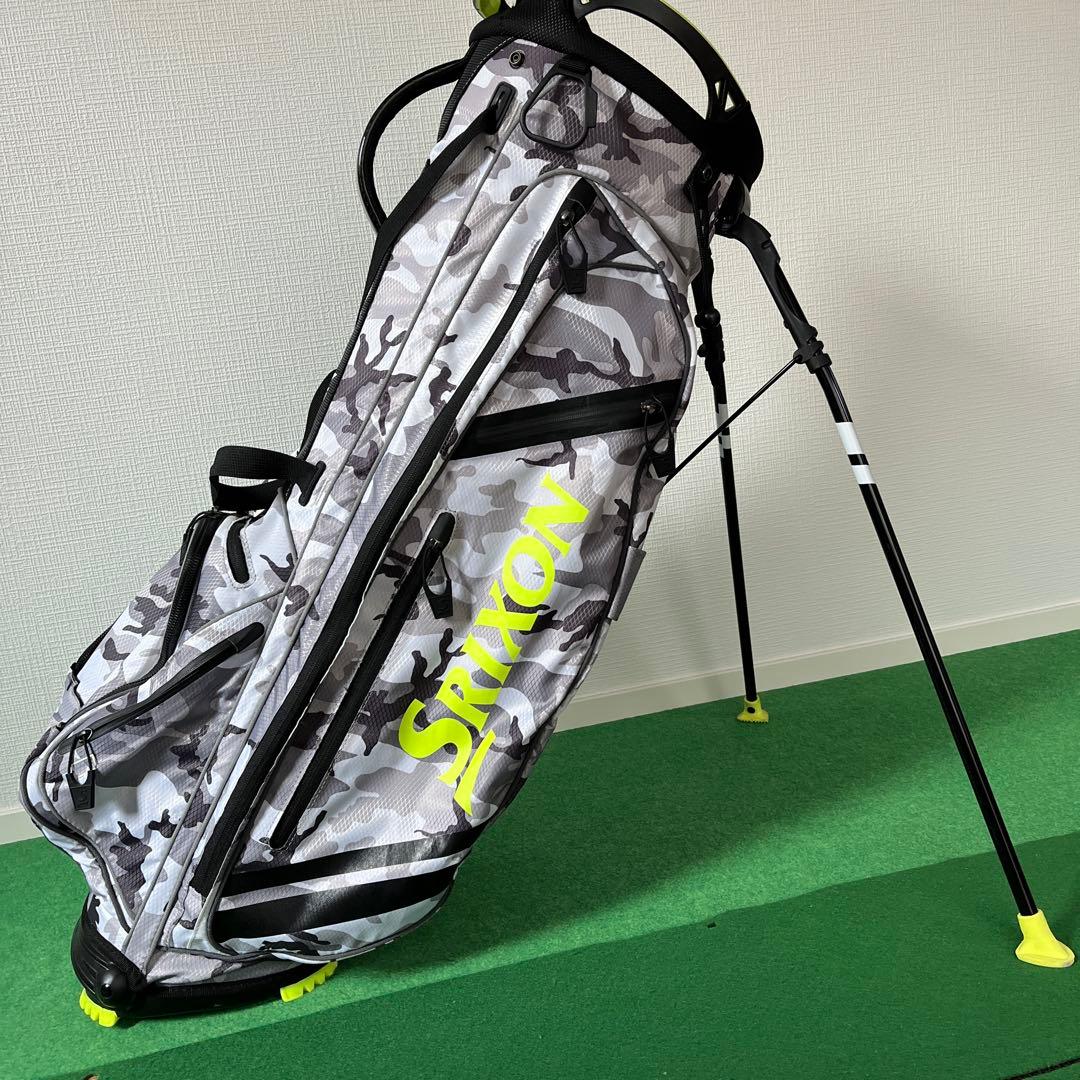 チュンパSrixon スタンド付きキャディバッグ カモフラージュ