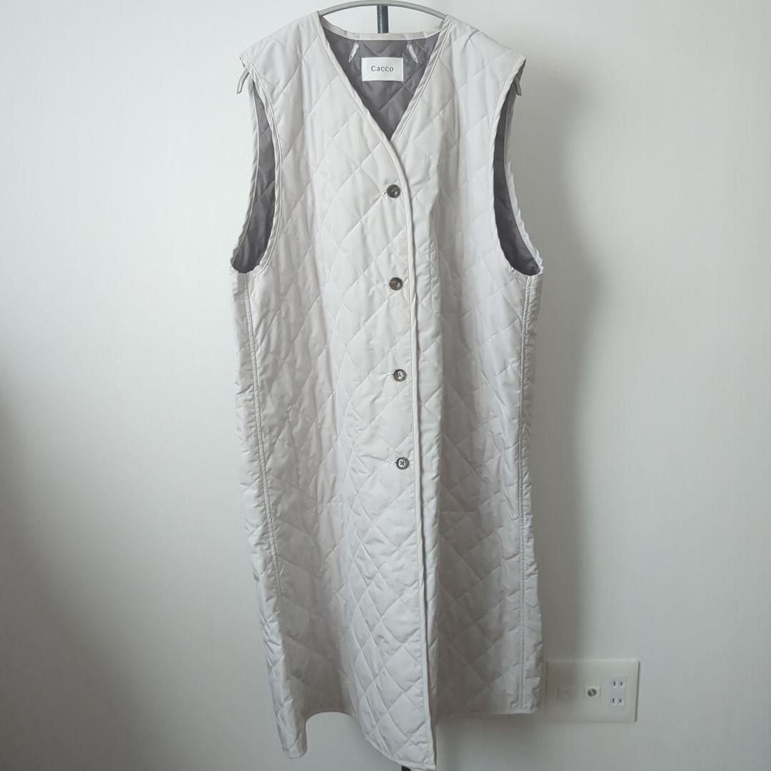 Cacco ウールの3WAY マキシコート