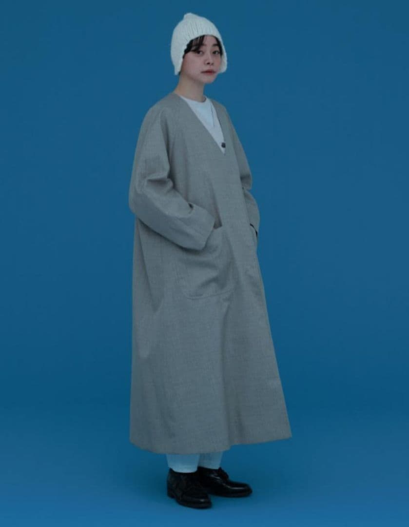 Cacco ウールの3WAY マキシコート