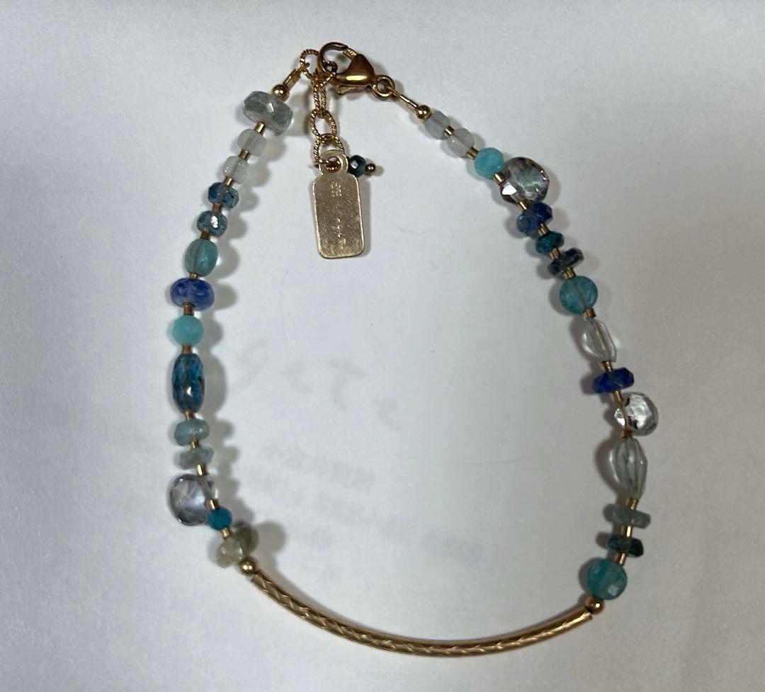 agete ローマンガラス　ブレスレット