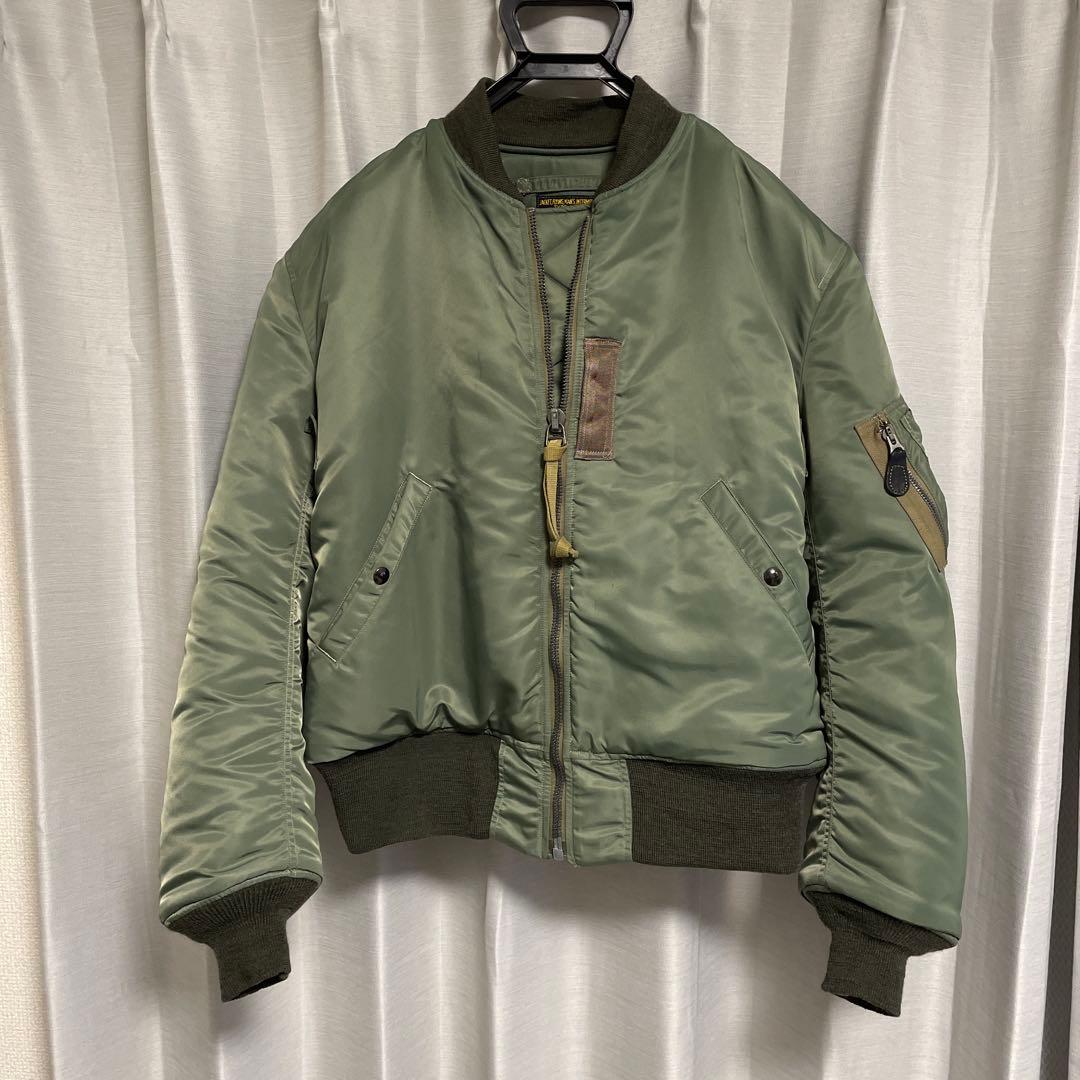 バズリクソンズ MA-1フライトジャケット オリーブグリーン