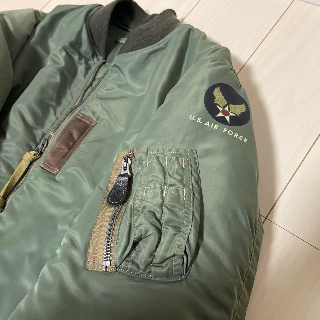 バズリクソンズ MA-1フライトジャケット オリーブグリーン