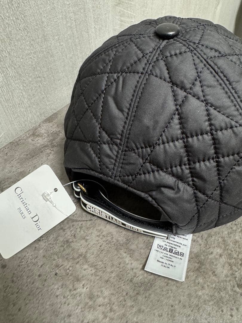 CHRISTIAN DIOR キャップ D-PLAYER カナージュ