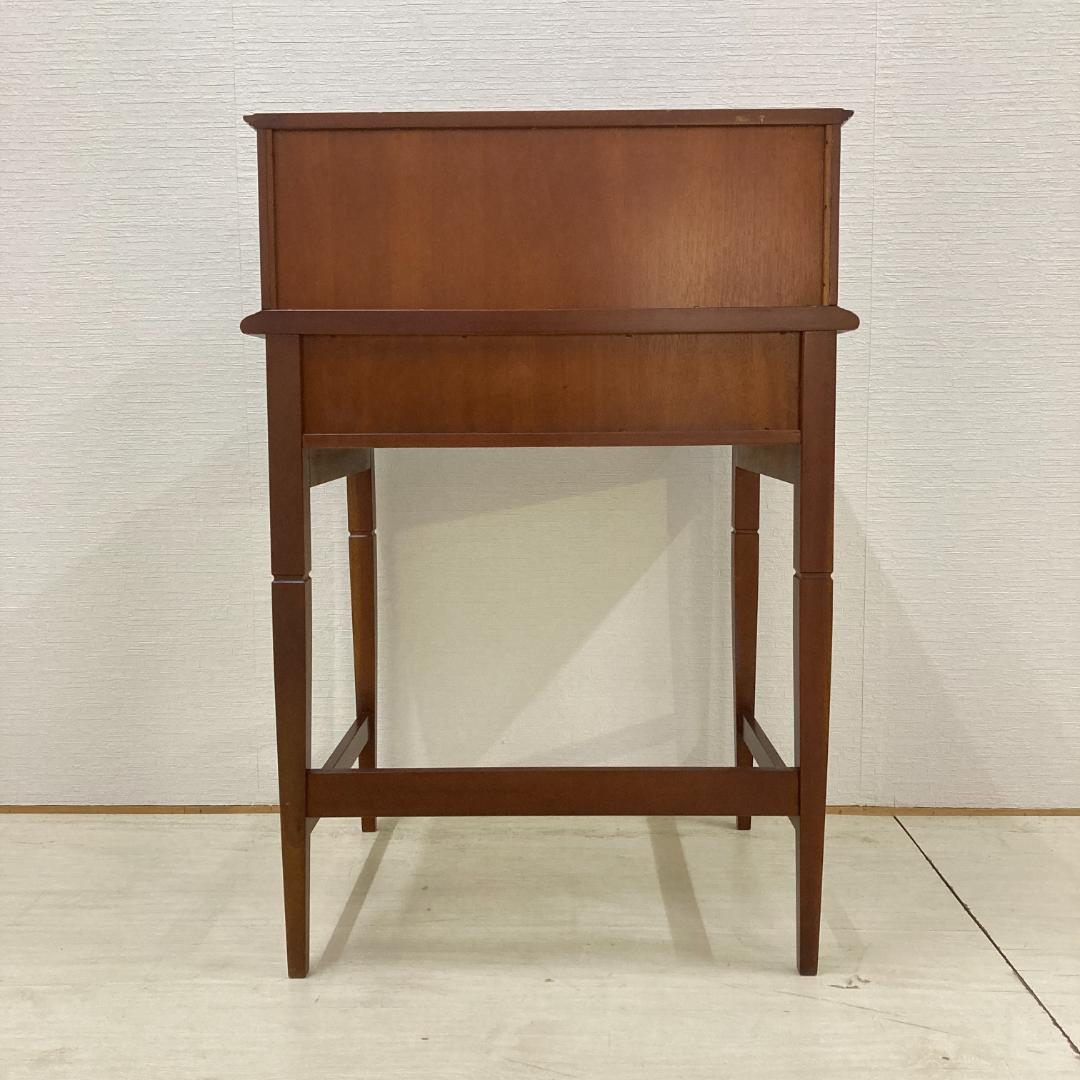 東海家具　ミニデスク　机　天然木　クラシカル　コンパクト