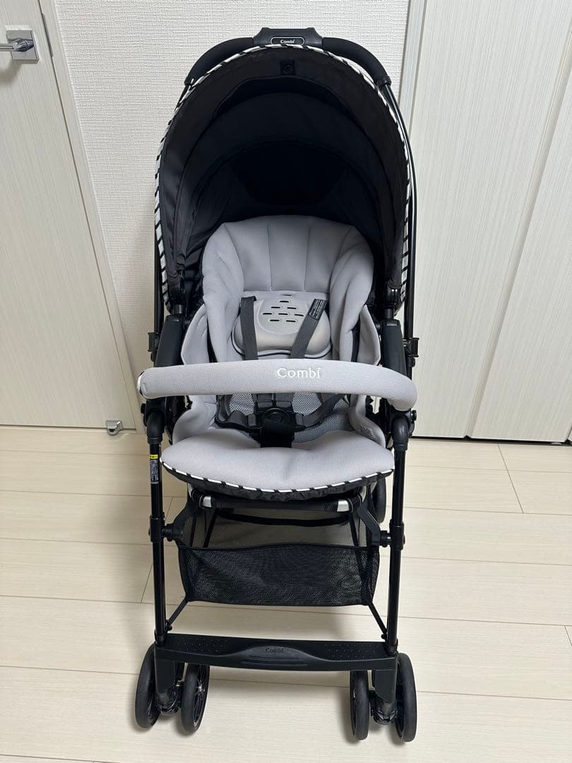 【Combi コンビ】ベビーカー スゴカルハンディ エッグショック グレー