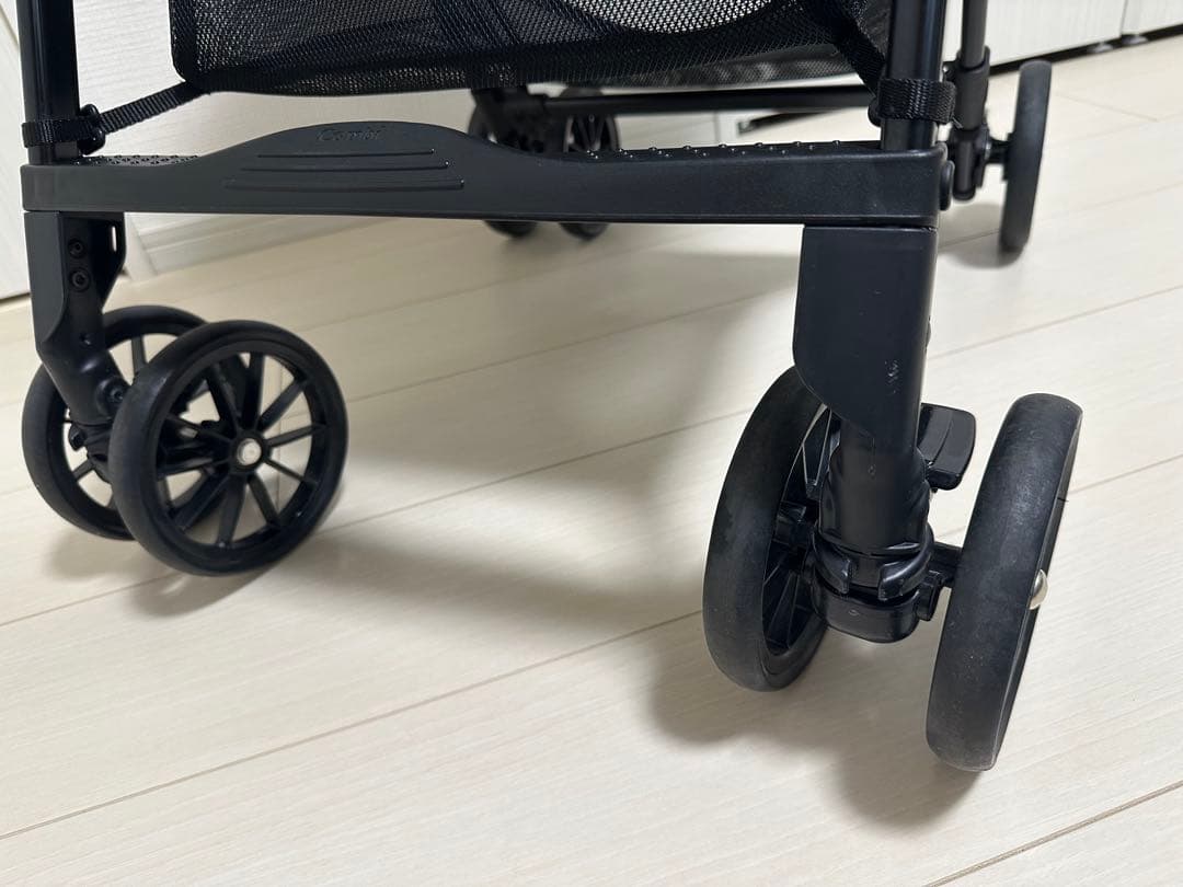 【Combi コンビ】ベビーカー スゴカルハンディ エッグショック グレー