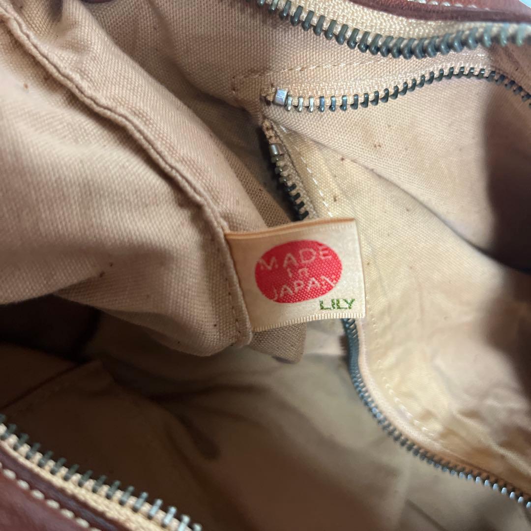 REALMIND LILY FORO リアルマインド　ミニボストン 馬革　ヌメ