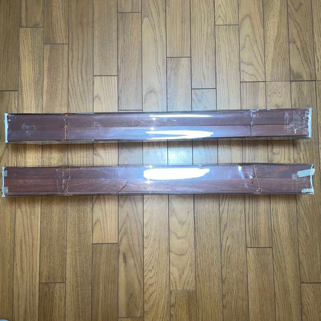 IKEA イケア LINDMON リンドモン ウッドブラインド 2個セット