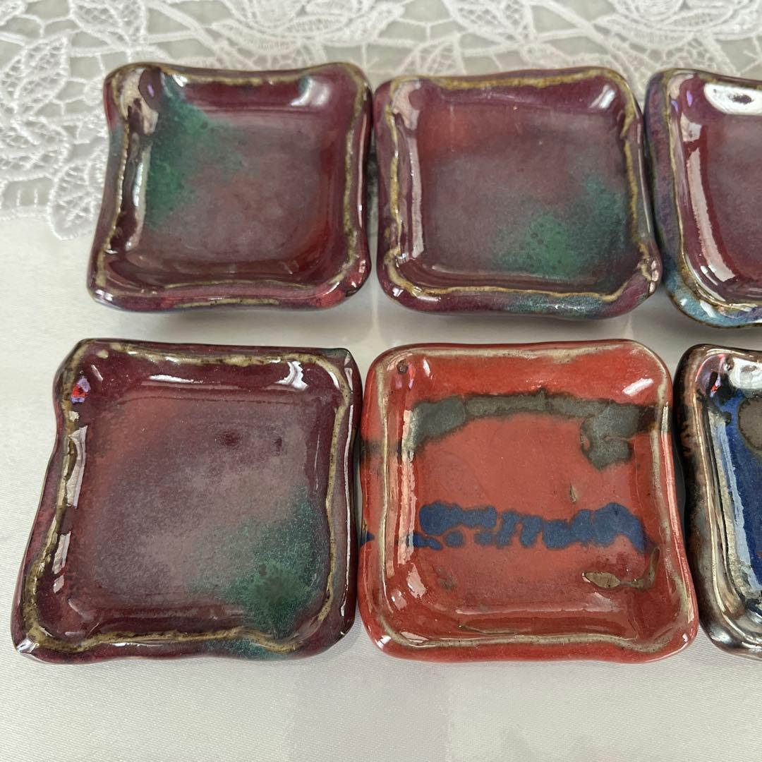 豆皿　春香焼き　8枚セット　バラ売り不可