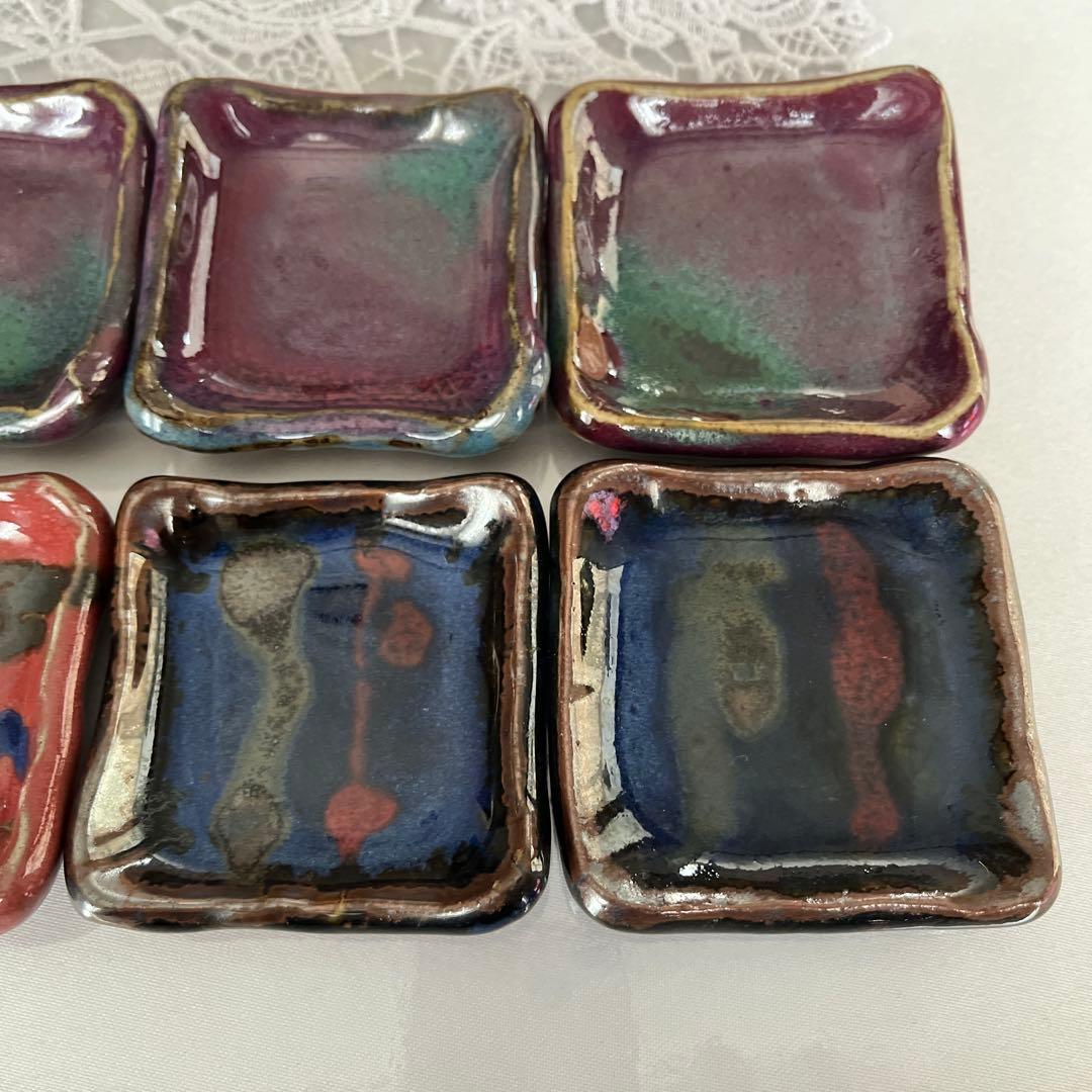 豆皿　春香焼き　8枚セット　バラ売り不可