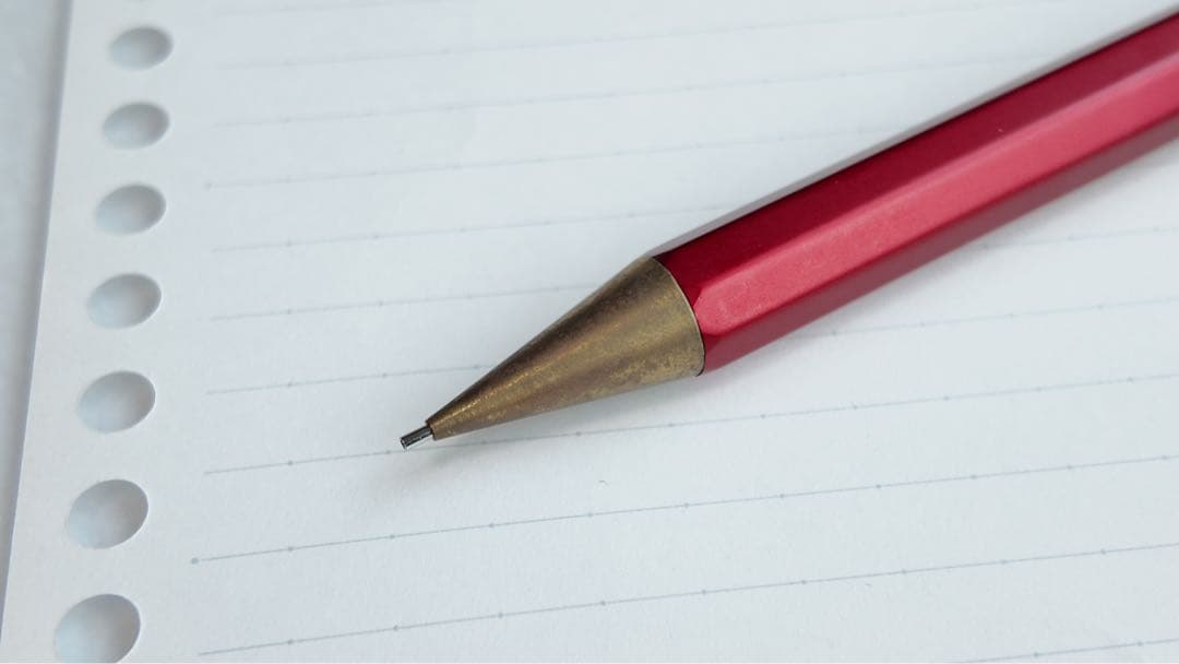 カヴェコスペシャル　レッド　ペンシル　0.7mm kaweco 限定色