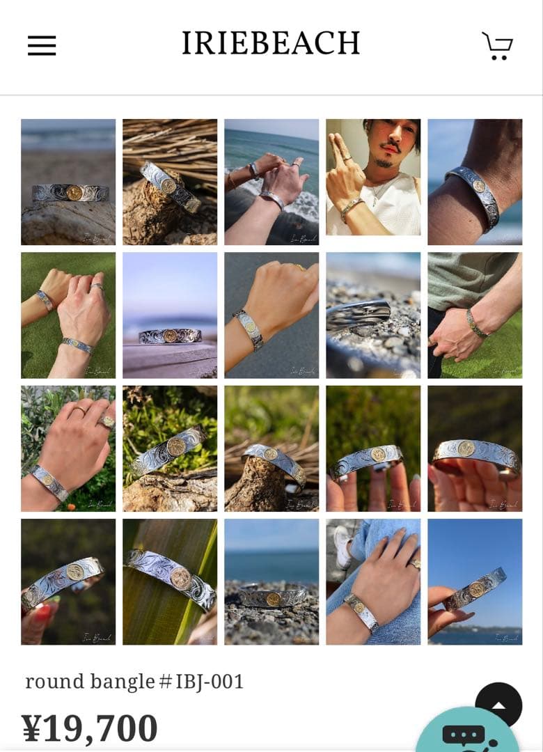 IRIEBEACH バングル　ハワイアンジュエリー